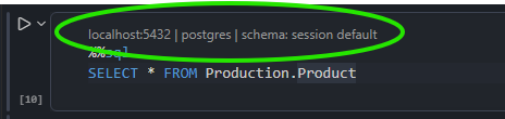 PostgreSQL cell